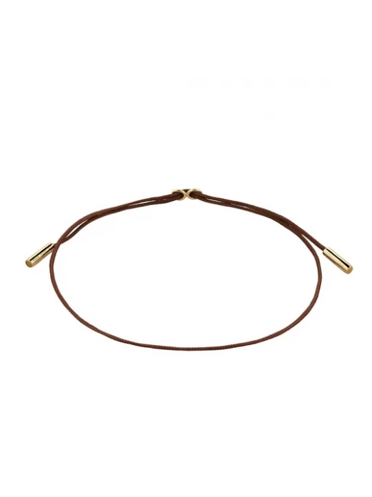 Foto van product ELLI Armband bruin / goud