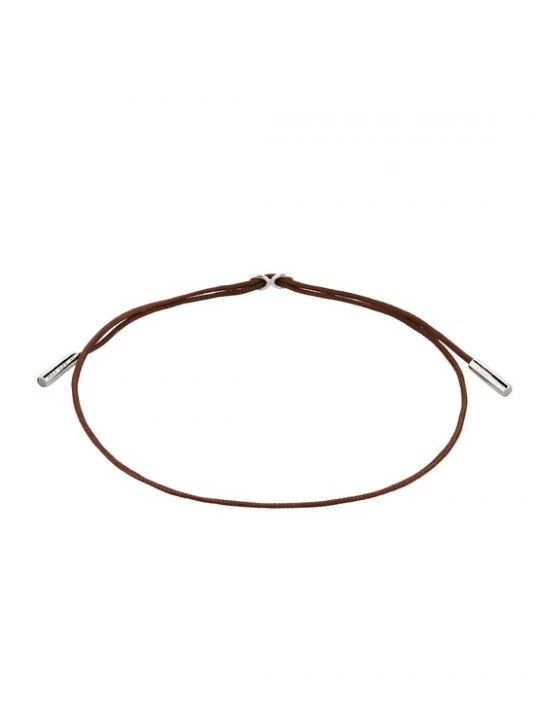 Foto van product ELLI Armband bruin / zilver