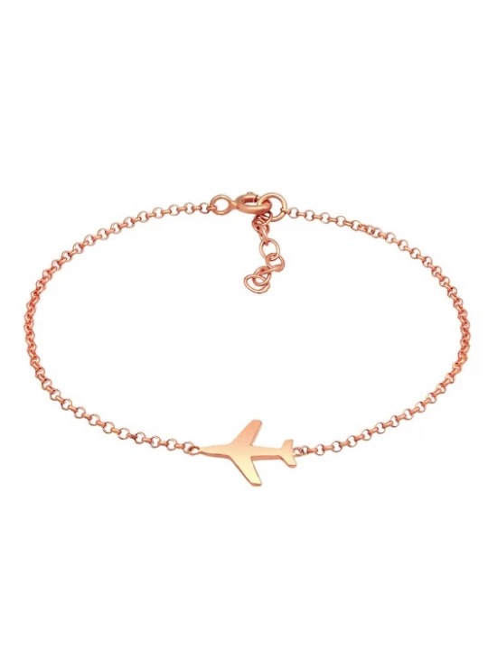Foto van product ELLI Armband 'Flugzeug' rose-goud
