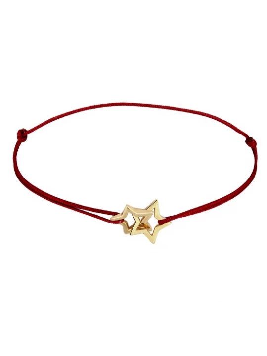Foto van product ELLI Armband goud / bloedrood