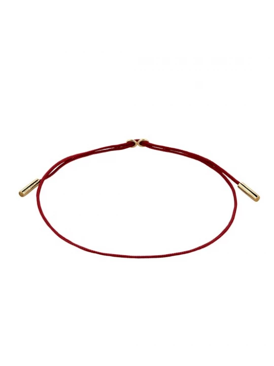 Foto van product ELLI Armband goud / bordeaux
