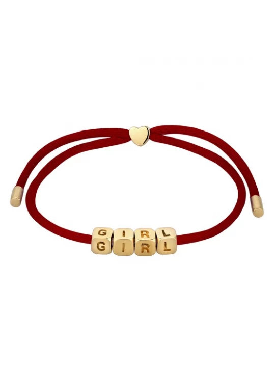 Foto van product ELLI Armband goud / bordeaux