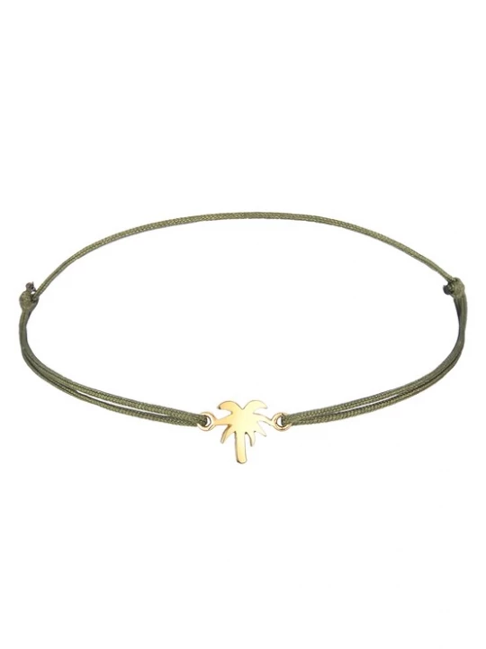 Foto van product ELLI Armband goud / donkergroen