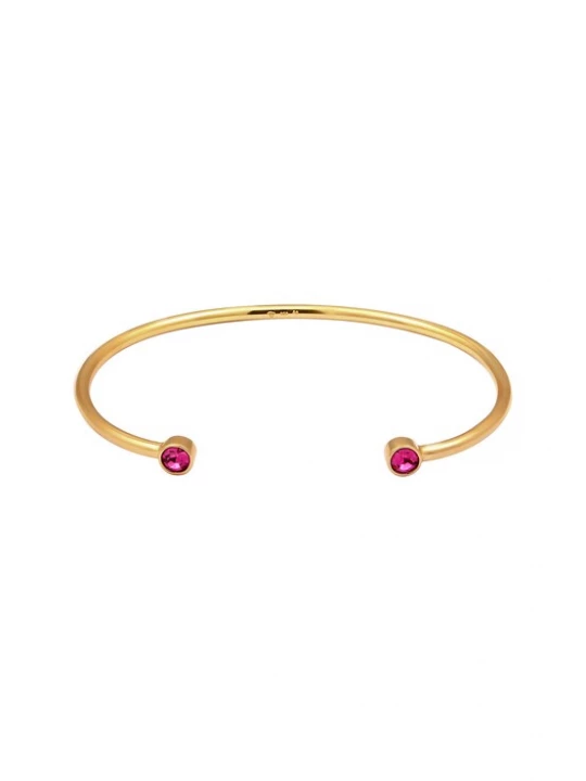 Foto van product ELLI Armband goud / donkerroze