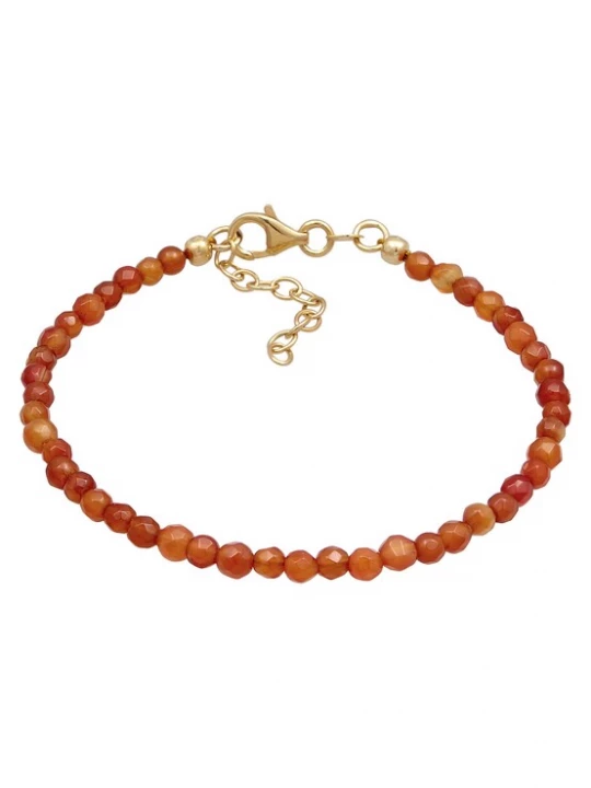 Foto van product ELLI Armband goud / oranje