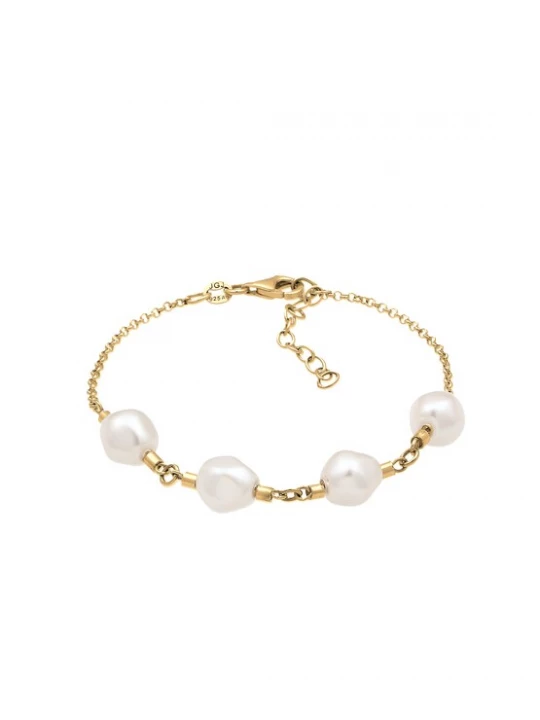 Foto van product ELLI Armband goud / parelwit