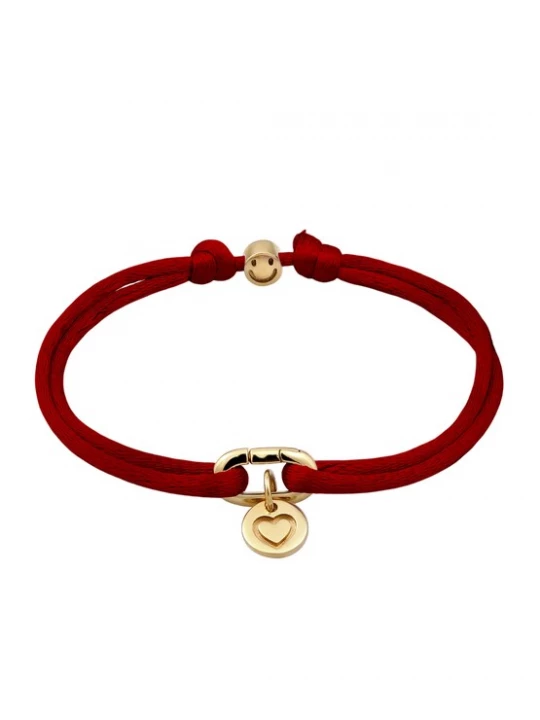 Foto van product ELLI Armband goud / rood