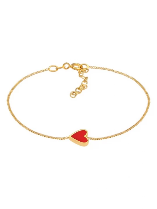 Foto van product ELLI Armband goud / rood