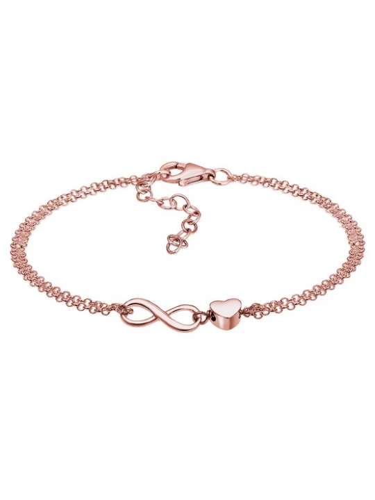Foto van product ELLI Armband 'Herz' rose-goud
