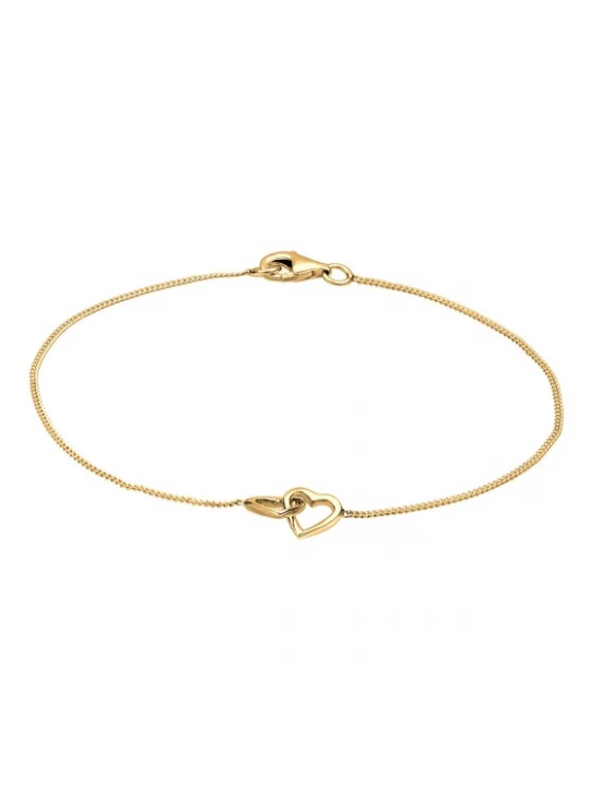 Foto van product ELLI Armband 'Herzen' goud