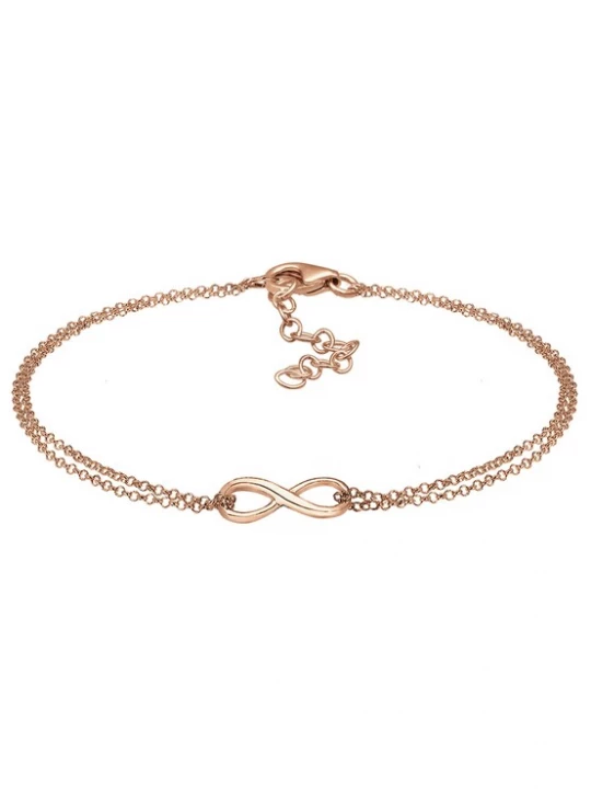 Foto van product ELLI Armband 'Infinity' rose-goud