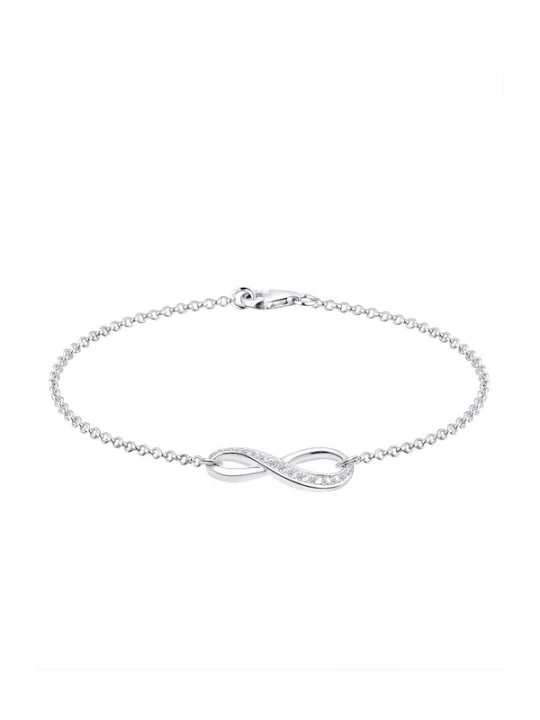 Foto van product ELLI Armband 'Infinity' zilver