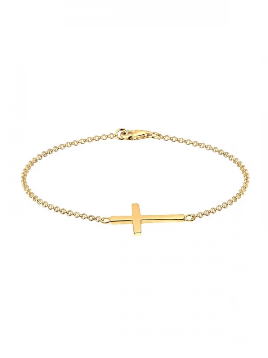 Foto van product ELLI Armband 'Kreuz' goud
