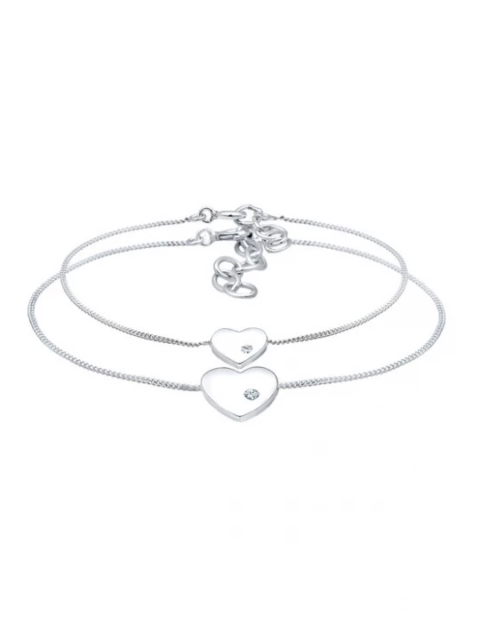 Foto van product ELLI Armband 'Mama Tochter' zilver
