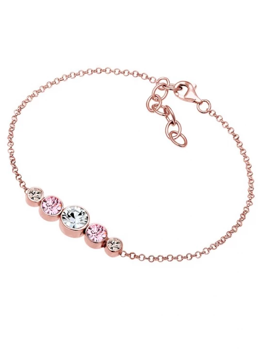 Foto van product ELLI Armband rose-goud / transparant