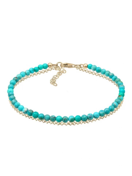 Foto van product ELLI Armband turquoise / goud