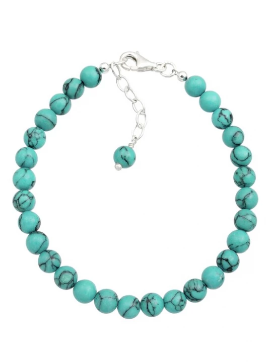Foto van product ELLI Armband turquoise / zilver