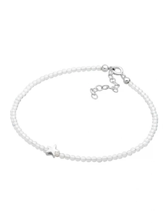 Foto van product ELLI Armband zilver / wit