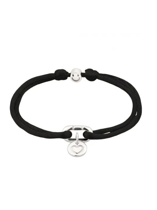 Foto van product ELLI Armband zwart / zilver