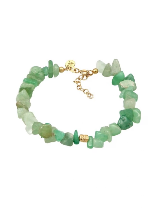 Foto van product ELLI PREMIUM Armband goud / groen