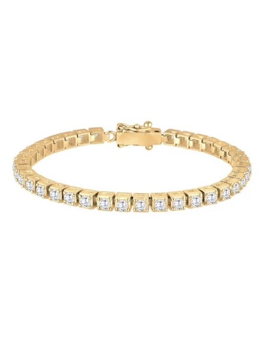 Foto van product ELLI PREMIUM Armband goud / wit