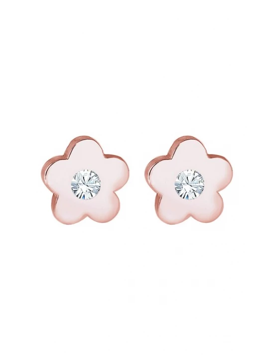Foto van product ELLI Sieraden 'Blume' rose-goud / zilver
