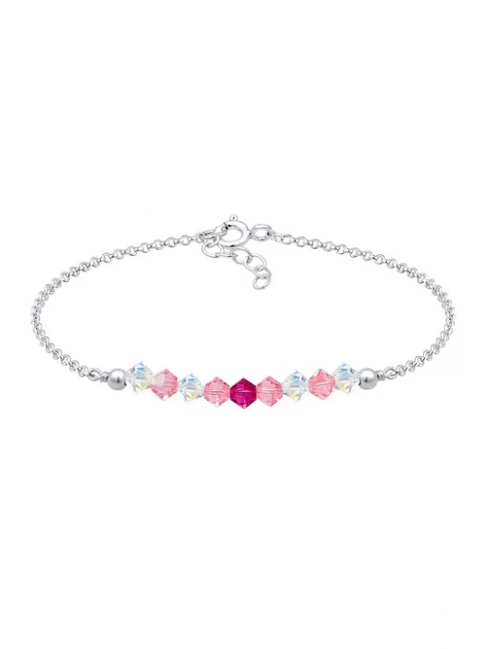 Foto van product ELLI Sieraden pink / rood / zilver