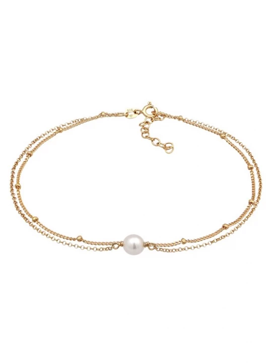 Foto van product ELLI Voetsieraden goud / wit