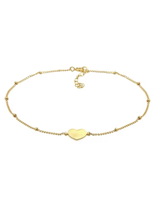 Foto van product ELLI Voetsieraden 'Herz' goud