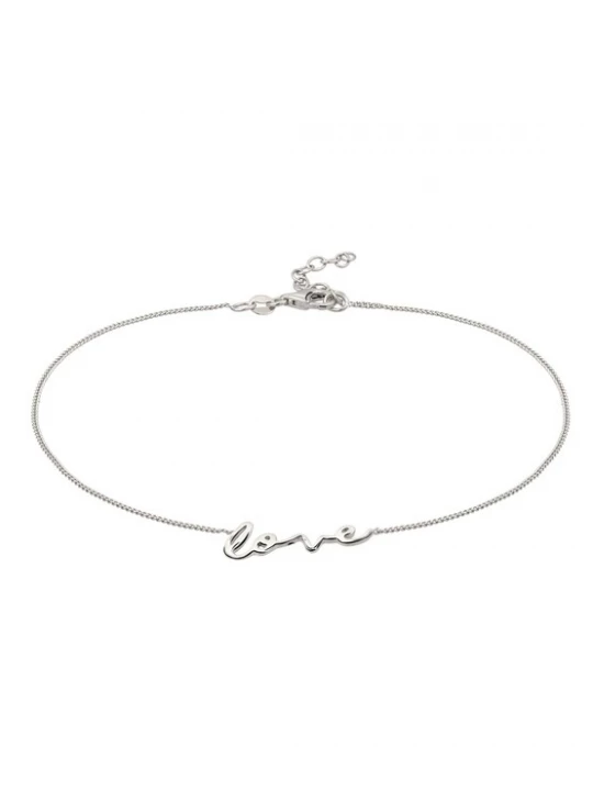 Foto van product ELLI Voetsieraden 'Love' zilver