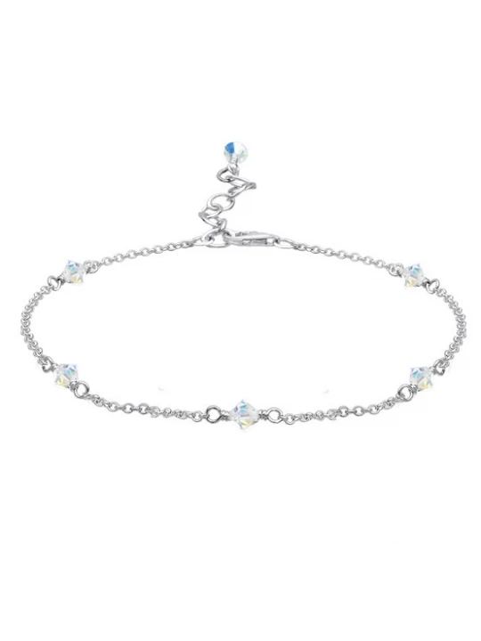 Foto van product ELLI Voetsieraden zilver / transparant