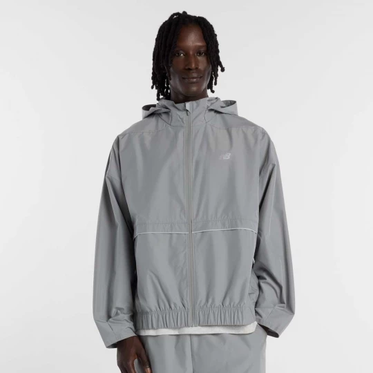 Foto van product Elusive Shell Jacket New Balance grijs