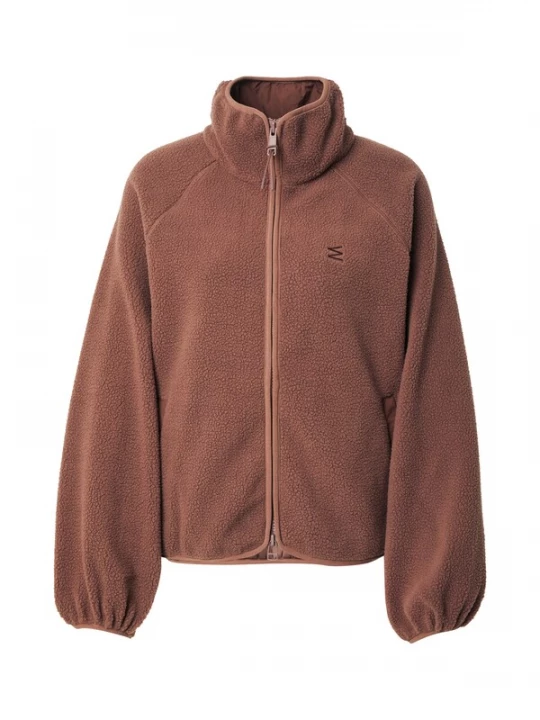 Foto van product Embassy of Bricks and Logs Fleece jas 'Cali' bruin