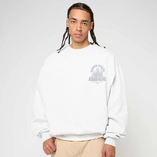 Foto van product Emblem Oversized Crew Karl Kani grijs