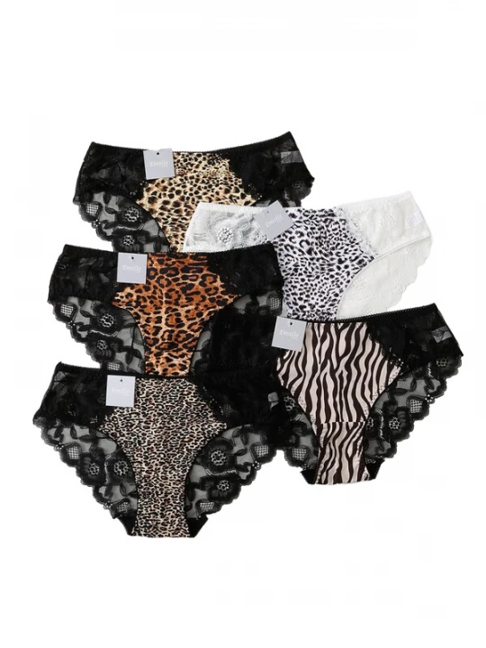 Foto van product Emilie collection Broekje 'Multipack 5' gemengde kleuren