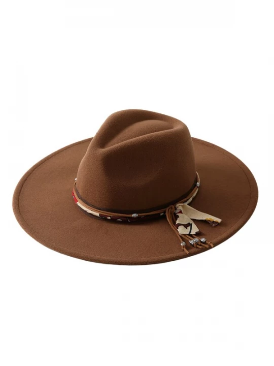 Foto van product Emilie collection Hoed 'Fedora' bruin