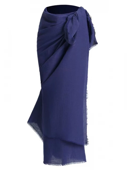 Foto van product Emilie collection Strandlaken 'Pareo' blauw