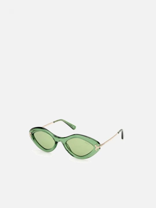 Foto van product Emilio Pucci Zonnebril 'Pucci EP0223 Shiny light green / 21 / 140 Women Sunglasses' groen