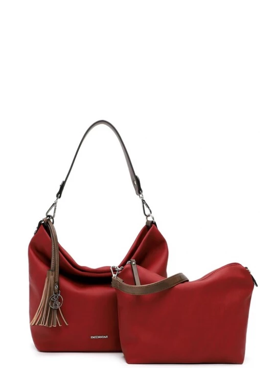 Foto van product Emily & Noah Schoudertas 'Elke' bordeaux