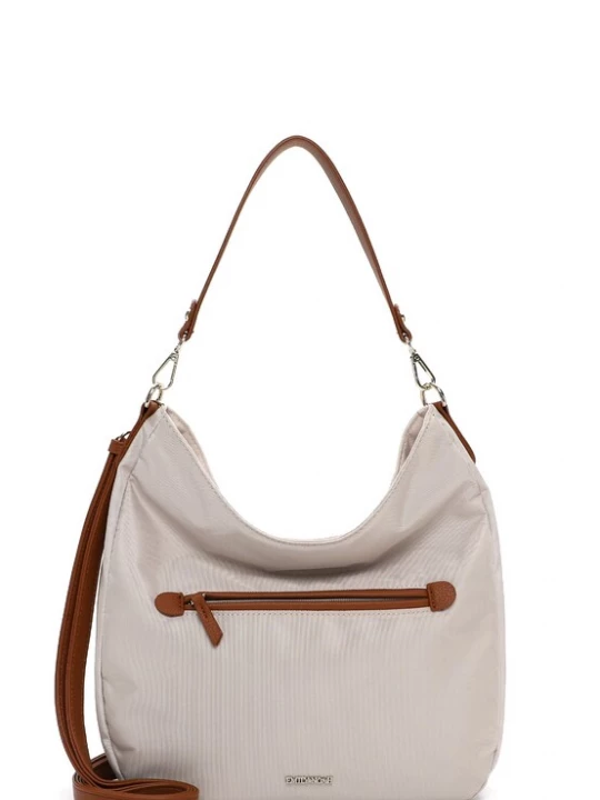 Foto van product Emily & Noah Schoudertas 'Jarina' taupe / bruin