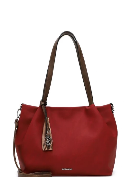 Foto van product Emily & Noah Shopper 'Elke' bordeaux