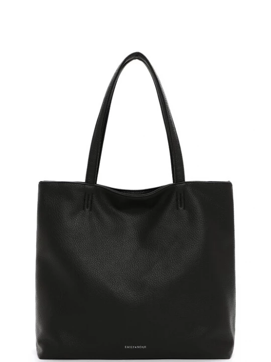 Foto van product Emily & Noah Shopper 'Eva' antraciet / zwart