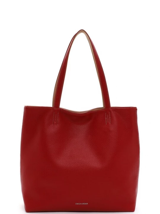 Foto van product Emily & Noah Shopper 'Eva' donkerrood