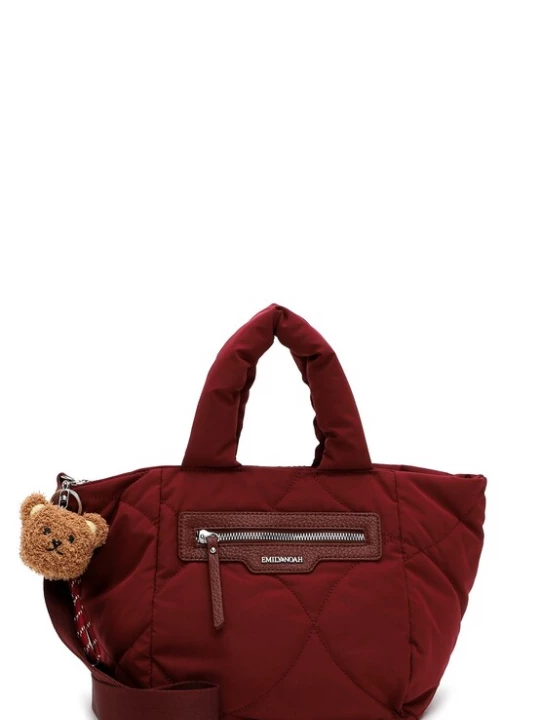 Foto van product Emily & Noah Shopper 'Lonie' wijnrood