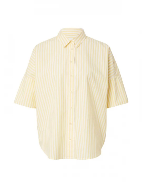 Foto van product Emily Van Den Bergh Blouse geel / wit