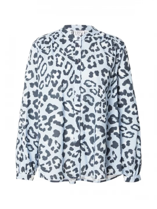 Foto van product Emily Van Den Bergh Blouse marine / lichtblauw / wit