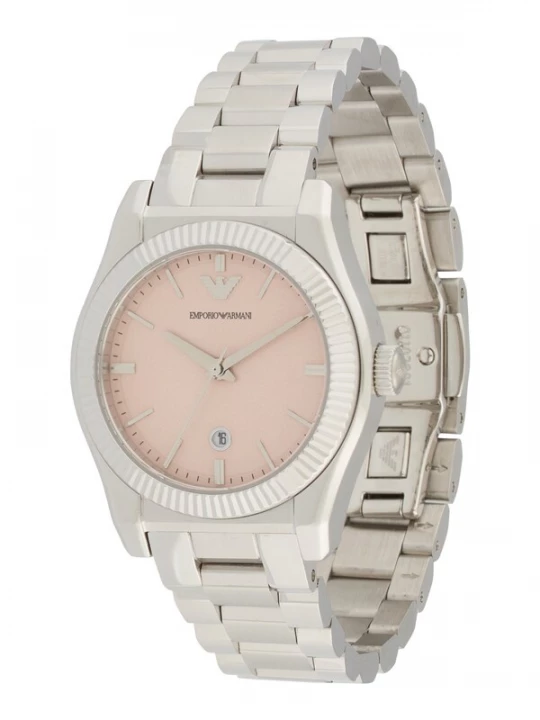 Foto van product Emporio Armani Analoog horloge poederroze / zilver