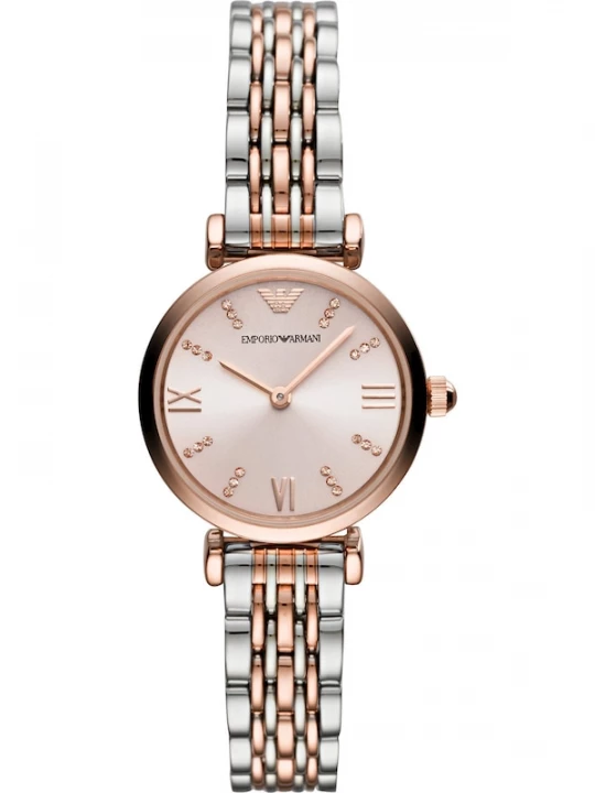 Foto van product Emporio Armani Analoog horloge rose-goud / zilver