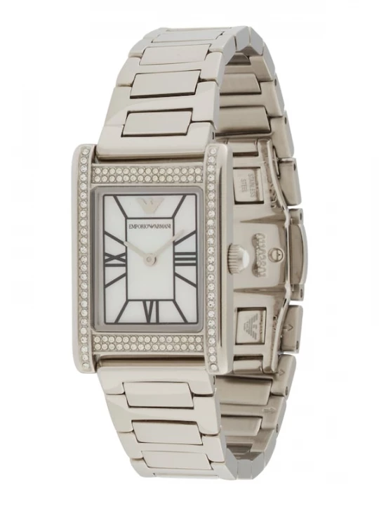 Foto van product Emporio Armani Analoog horloge zwart / zilver / wit