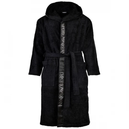 Foto van product Emporio Armani Badjas lang zwart
